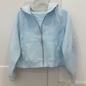 Lululemon Oversized Zip Up Scuba Hoodie In Blue! Size XS/Small